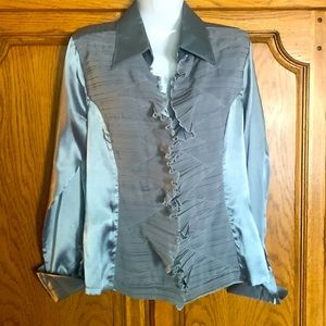 Gorgeous Italian silky dress shirt